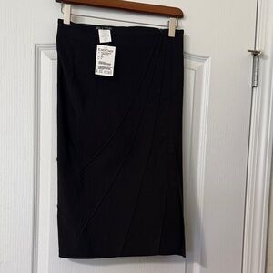 Bebe Classic Black Pencil Skirt